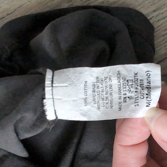 Free Spirit USA Eagle Graphic Tee Top Charcoal size M - Picture 5 of 5